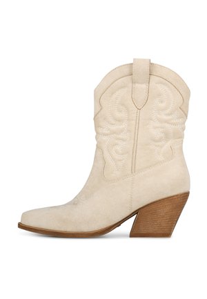 Posh by Poelman JUUL  - Bottines de cowboy / motard - light beige