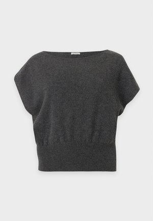 ST. AGNI, T-shirt basique - charcoal melange