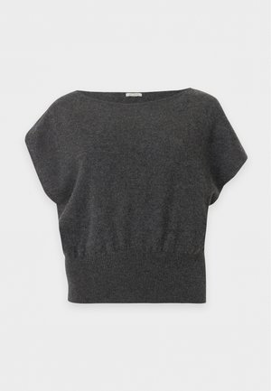 ST. AGNI, T-shirt basique - charcoal melange