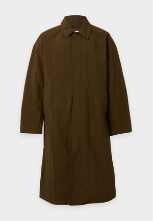 Les Deux, SHINY COAT - Класическо палто - military olive