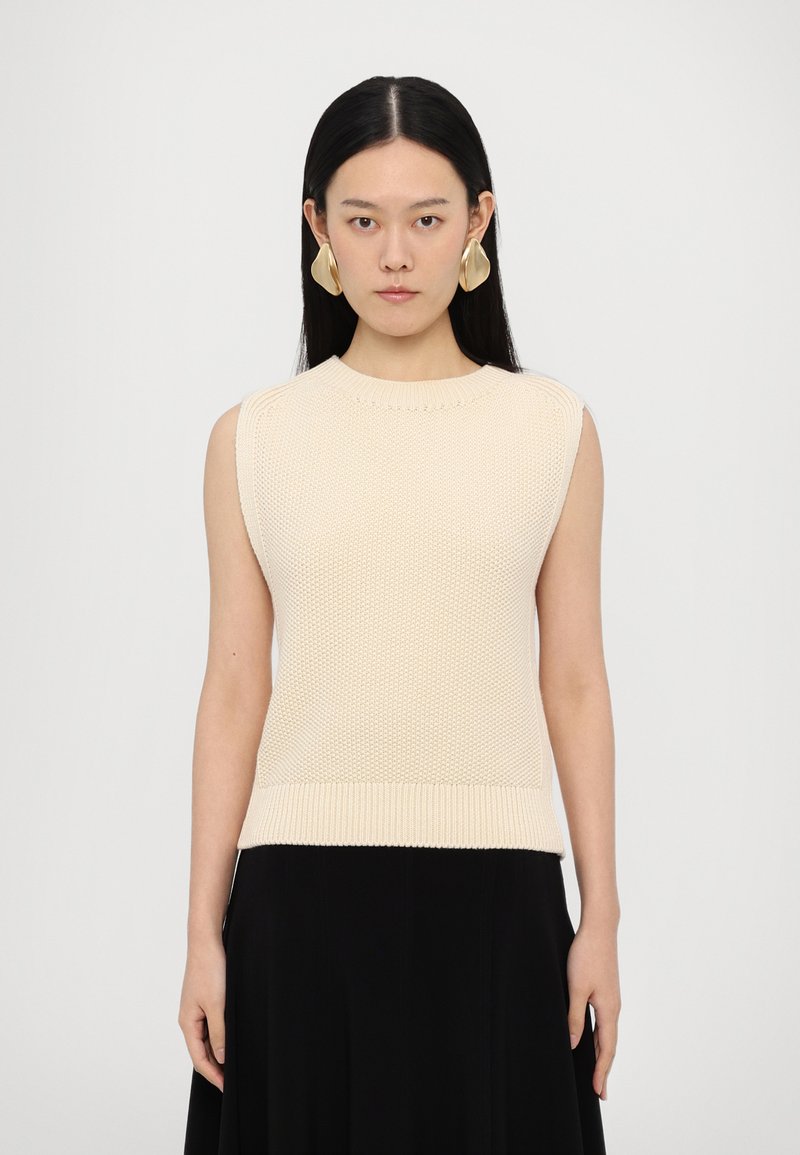 CLOSED - CREW NECK - Débardeur - off white, Agrandir
