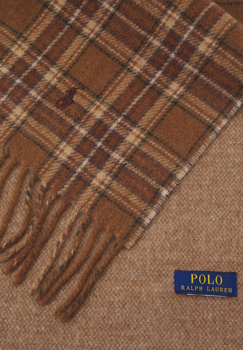 ralph lauren scarf brown
