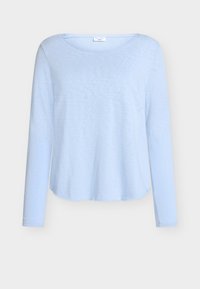 T-SHIRT, LSL, RAW CUT DETAILS - Maglietta a manica lunga - blue dusk