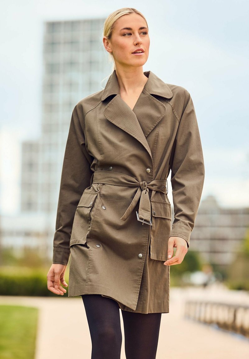 Louise IEBE Trench khaki/kaki ZALANDO