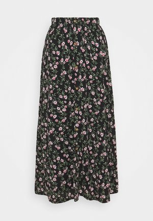 ONLPELLA SKIRT - Długa spódnica - black