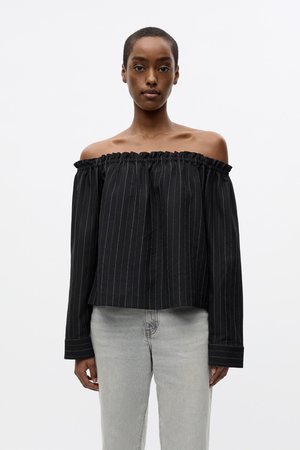 HARRIET TOP - Bluse - black