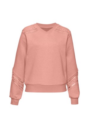 Sweatshirt - peach