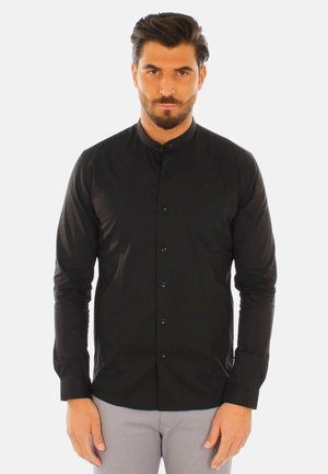 COLLO COREANA - Camicia - nero