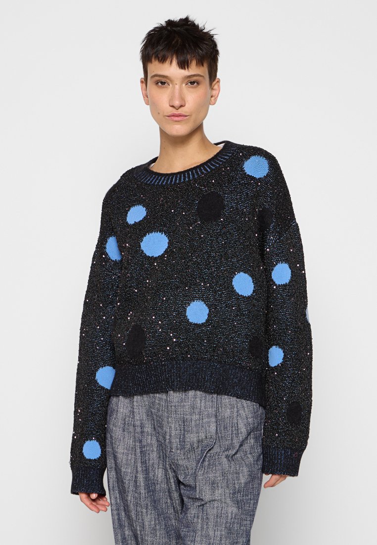 Diane von Furstenberg Trui donkerblauw