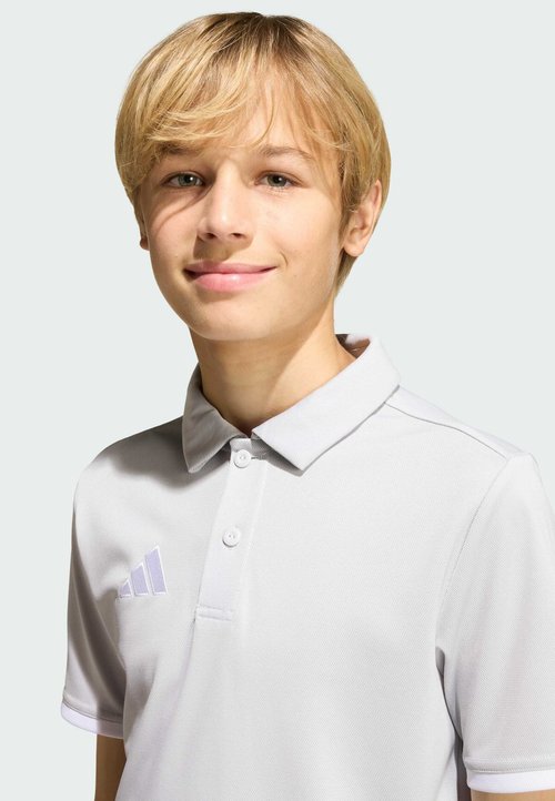 adidas PERFORMANCE ENTRADA26 POLO KIDS UNISEX - Polo shirt - team light grey/white — photo 3