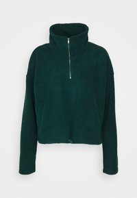 Noisy May NMCOZY LEA ZIPPER - Fleece jumper - ponderosa pine