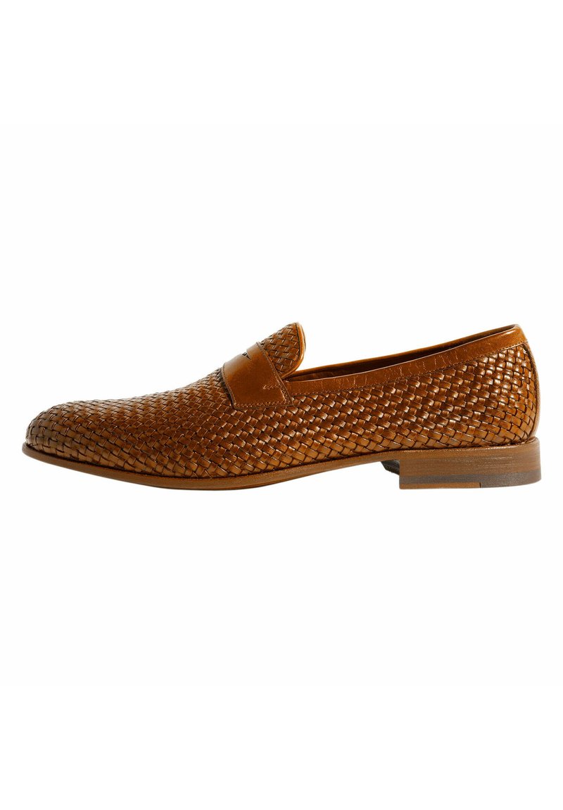 Scarosso Andrea Cognac Woven Loafers SCAROSSO Andrea Cognac in Brown for Men | Lyst Australia main image 3