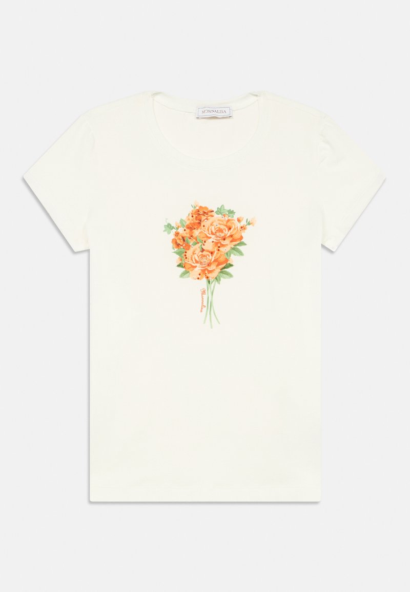 Monnalisa T-shirt print beige