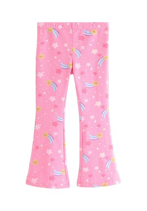 Lindex, LINDEX FLARED LEGGINGS WITH BRUSHED INSIDE LINDEX - Leggings - pink