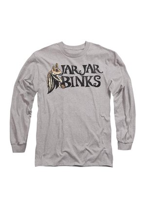 STAR WARS JAR JAR BINKS - Langarmshirt - mottled light grey