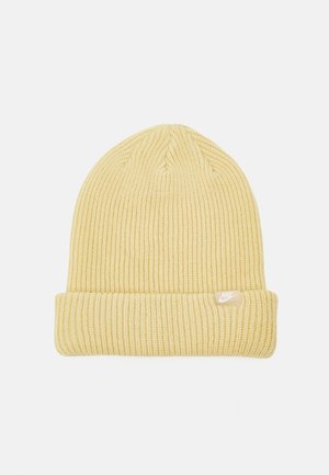 PEAK BEANIE UNISEX - Megzta kepurė - sesame