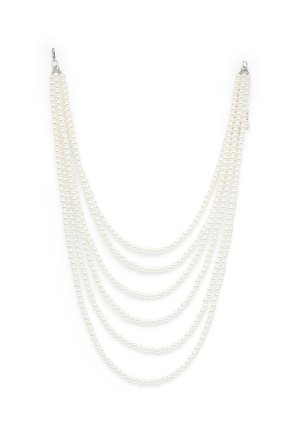 Halskette - bianco lana