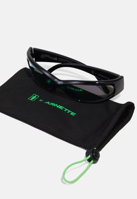 Arnette CATFISH UNISEX - Ochelari de soare - black/green mirror green