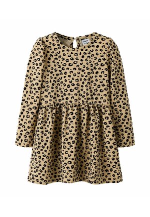 Obleka iz džersija - silver mink