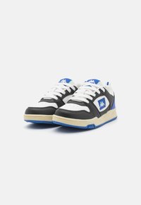 Kappa UNISEX - Sportcipő - white/black/blue royal