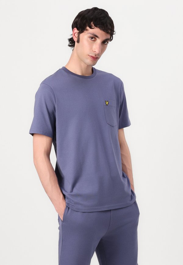 POCKET - Basic T-shirt - cool indigo3