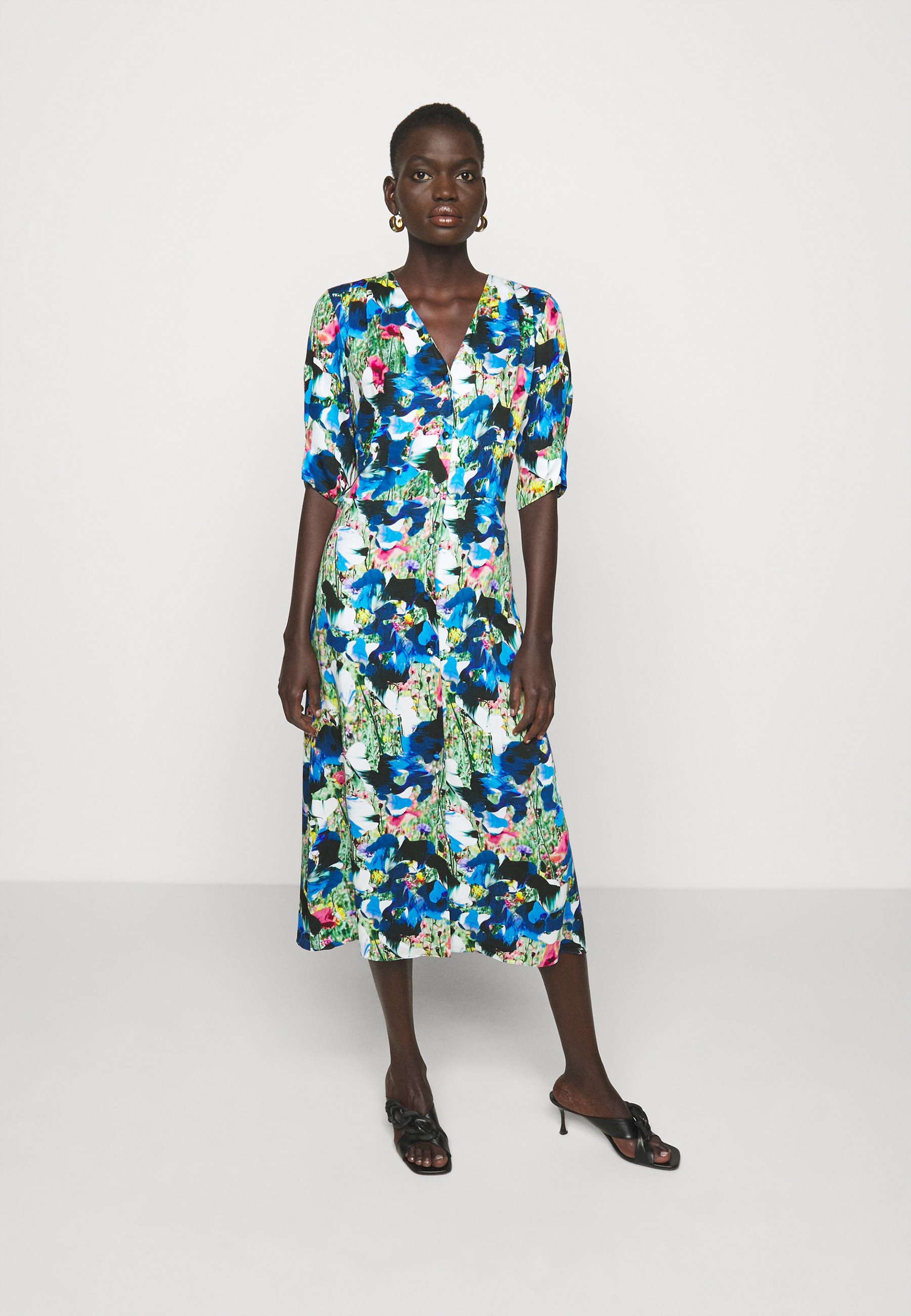 dark blue women's dress