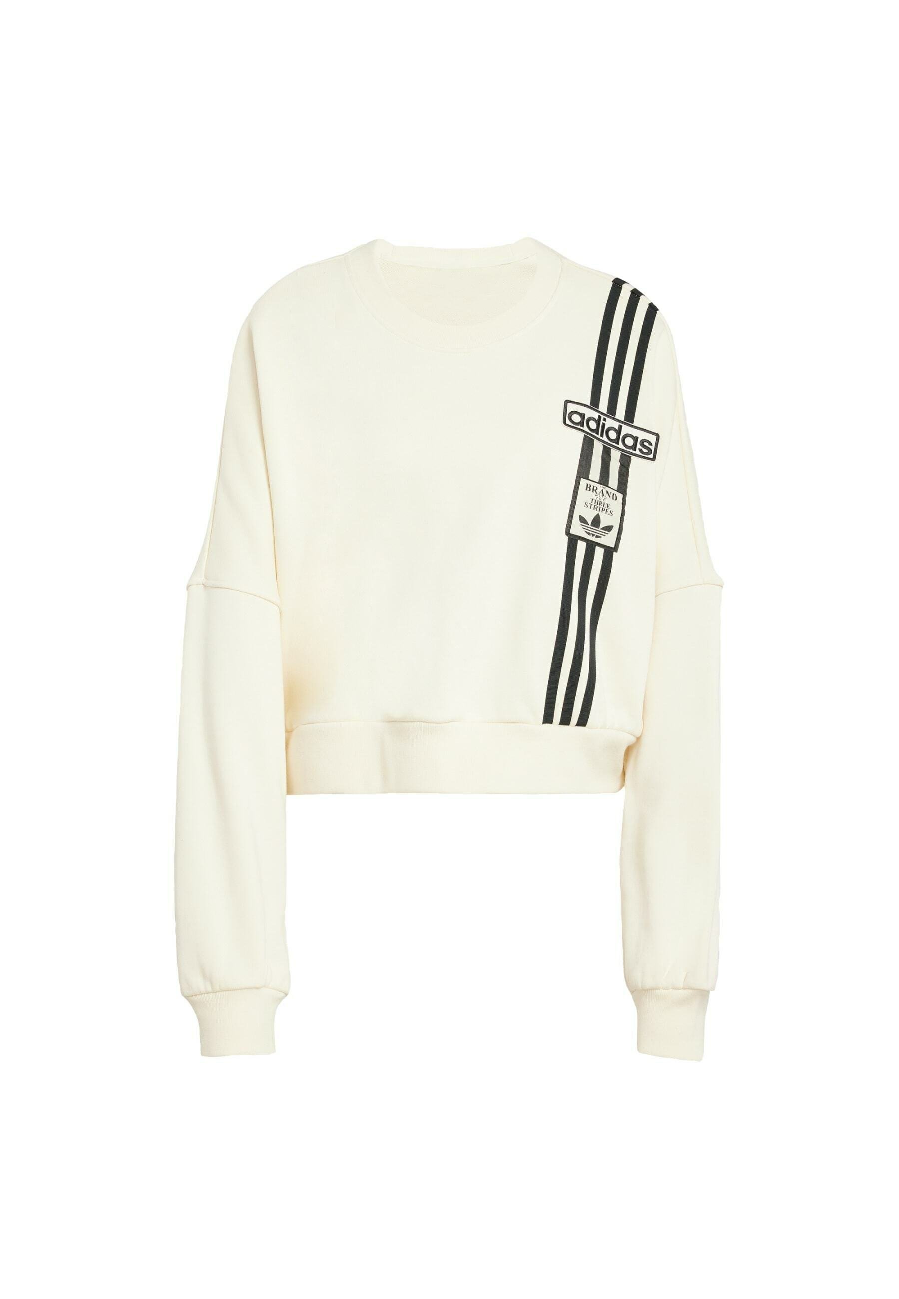 adidas Originals ADIBREAK CROPPED - Felpa - cream white/bianco - Zalando.it