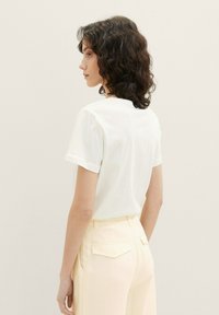 TOM TAILOR T-shirt imprimé - whisper white