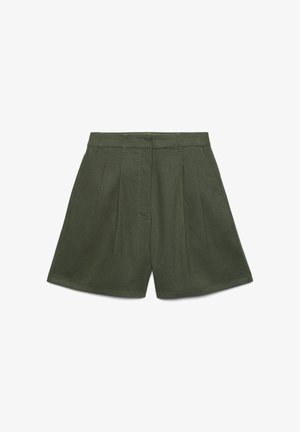 Calliope, PANTALONE CORTO TINTA UNITA - Shorts - verde militare