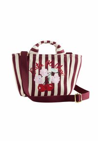 Cath Kidston Pirkinių krepšys - cherry stripe