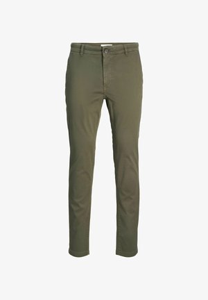 MIT SLIM FIT - Chino stiliaus kelnės - olive night