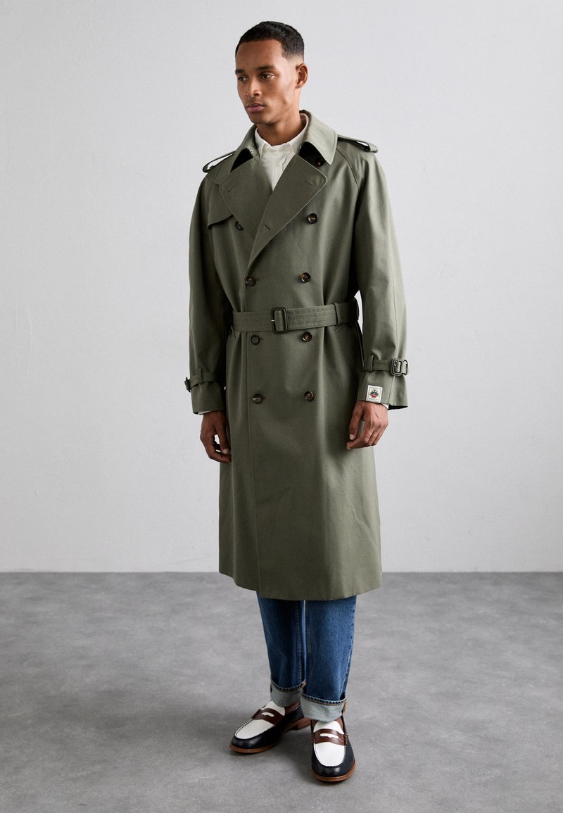 Bally Šineļveida mētelis - military green