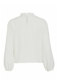 VILA MIT LANGEN ÄRMELN - Bluse - cloud dancer
