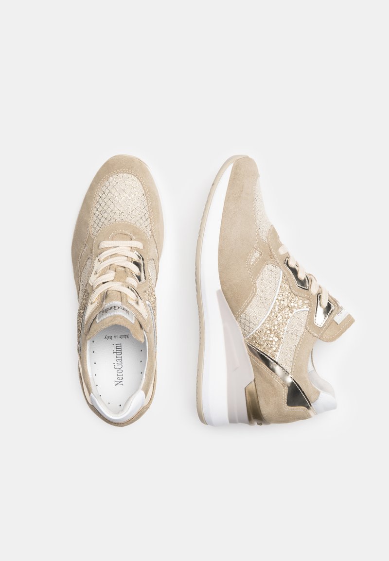 Damen Sneaker low | NeroGiardini Sneaker low beige - MG00463 Damen Sneaker low | NeroGiardini Sneaker low beige - MG00463
