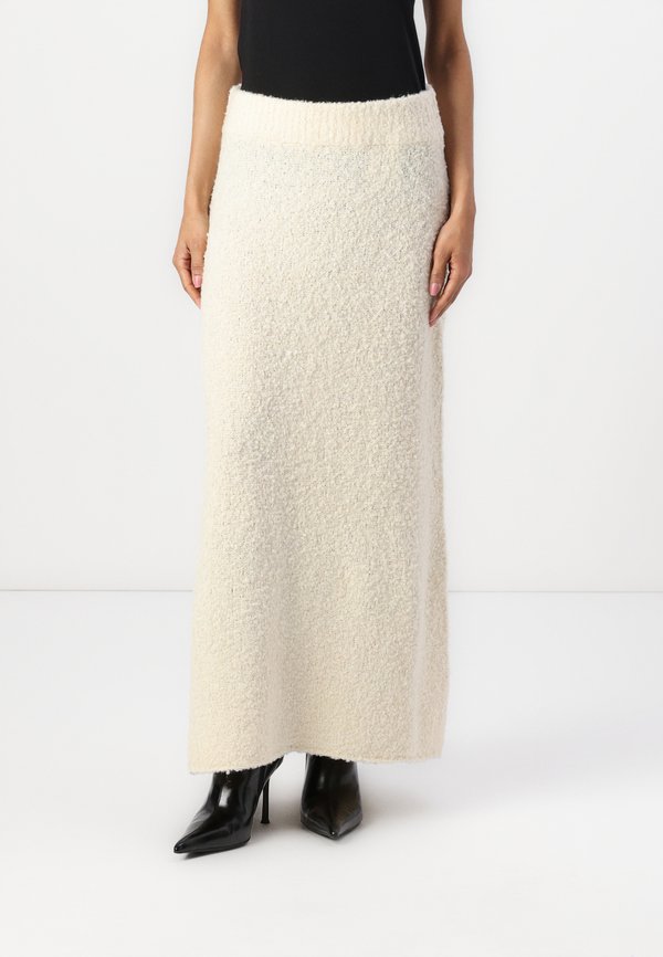LOUCLE - Maxi skirt - birch