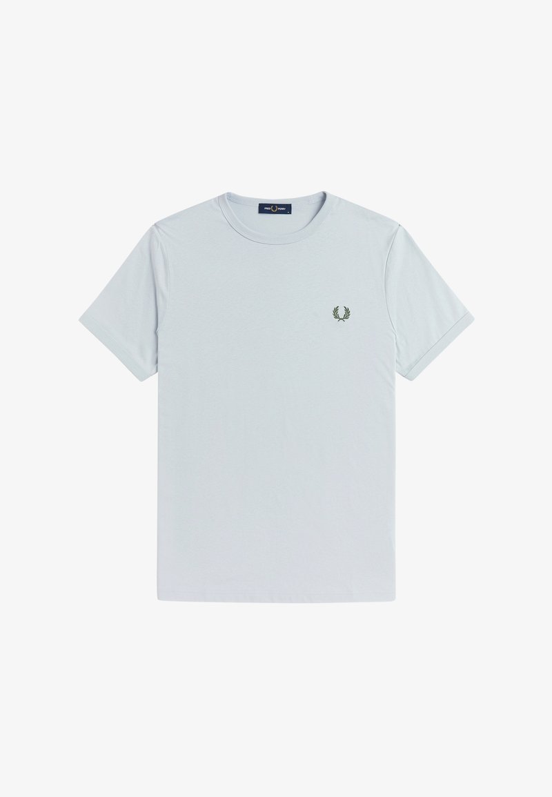 Ringer Basic Fred Perry RINGER - Basic T-shirt - dusky blue/blue - Zalando.co.uk