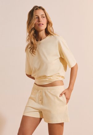 Etam, ETAM SHORT JOANNE - SHORT - Pyjama bottoms - vanille