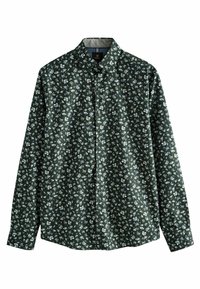 Next PRINTED SINGLE CUFF- REGULAR FIT - Shirt - green floral