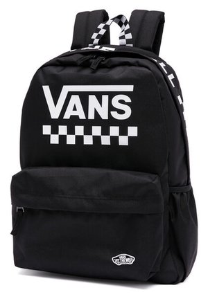 WM STREET SPORT REALM  - Zaino - black/white checkerboard