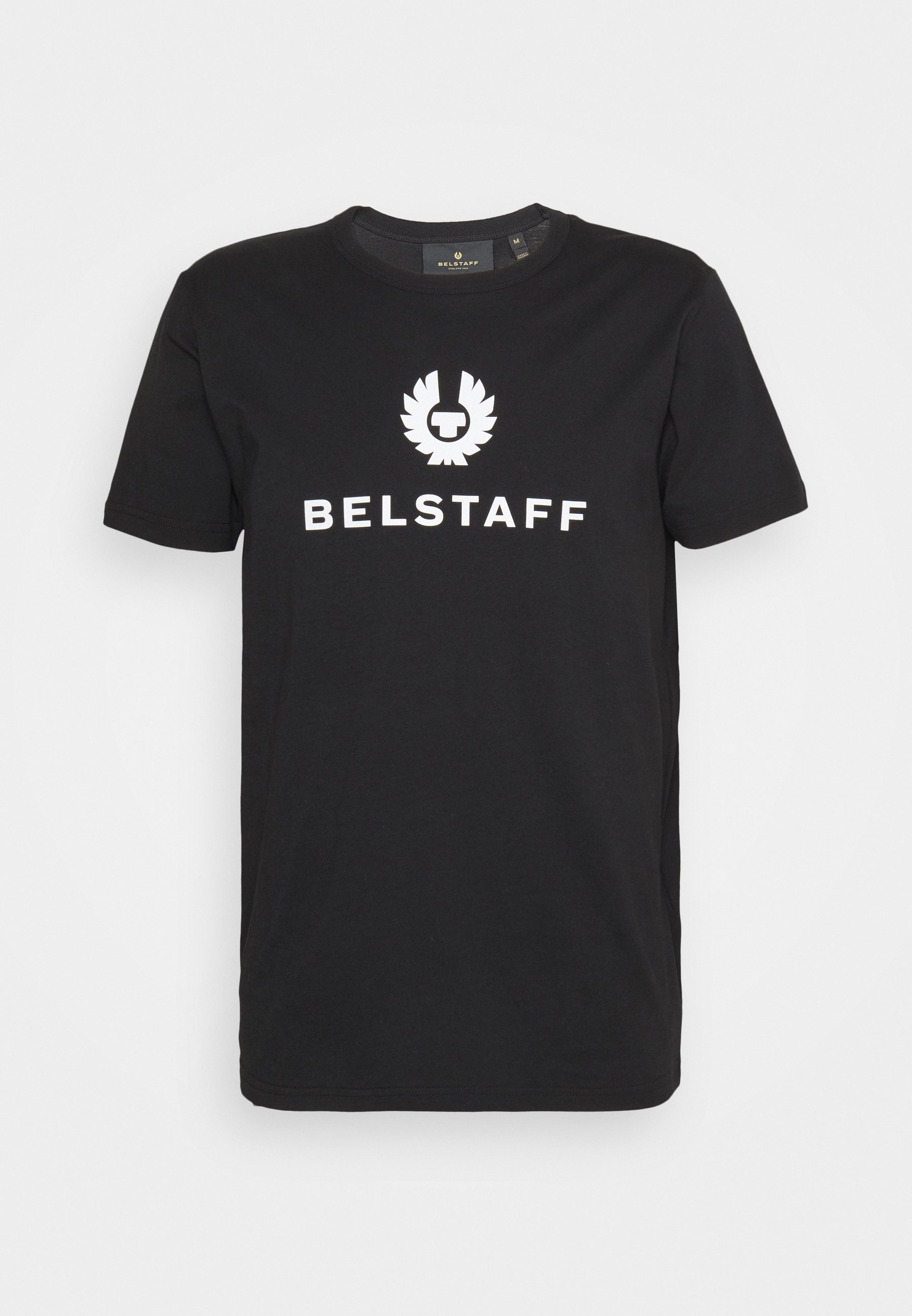 Tシャツ・カットソー BELSTAFF SS25 T-SHIRT CON PATCH LOGO (100055 BLACK) Belstaff T-Shirt Black | Belstaff | EQVVS