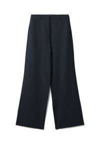PALAZZO - Pantalon classique - ultrablack