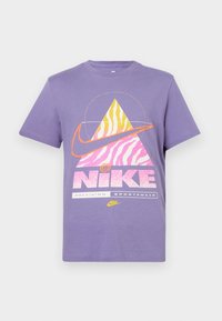 TEE BRANDRIFF - Nyomott mintás póló - dusty amethyst