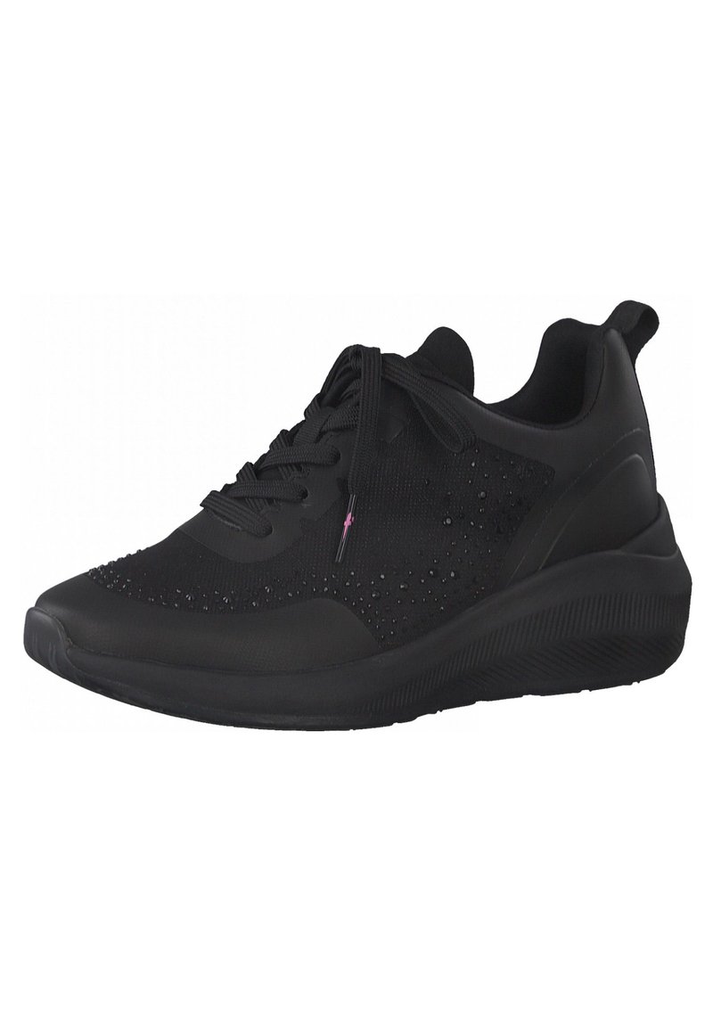 Damen Sneaker low | Tamaris Sneaker low black uni/schwarz - NE11332 Damen Sneaker low | Tamaris Sneaker low black uni/schwarz - NE11332