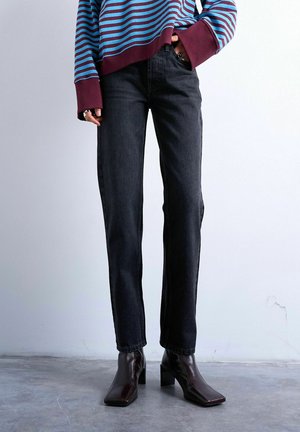 TSRUNWAY - Jeans Straight Leg - black denim