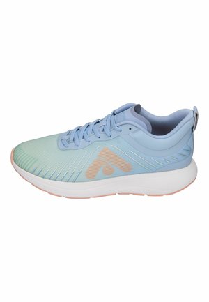 FitFlop RUNNER OMBRE - Sneakers laag - skywash blue sagebrush blushy