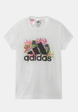 UNISEX - T-shirt print - white/black