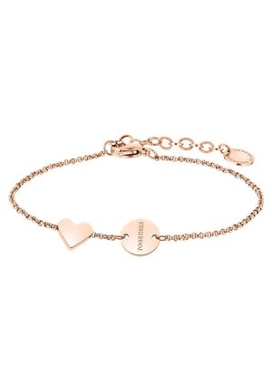 Liebeskind Berlin ARMKETTCHEN MIT ANHÄNGERN EDELSTAHL 20CM - Armbånd - rosé