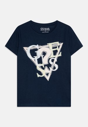 JUNIOR MIDI - T-shirt imprimé - secret blue