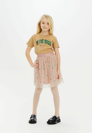 MARTHA HOLLIE - A-line skirt - adobe rose