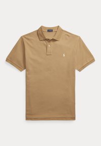 THE ICONIC MESH POLO SHIRT - Polo shirt - cafe tan